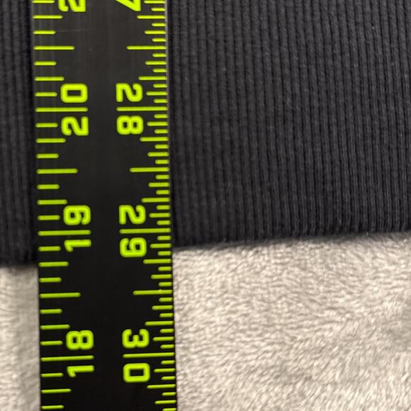 Columbia Quarter Zip Pullover Sweater Men's L Black Knit Long Sleeve - Picture 6 of 7